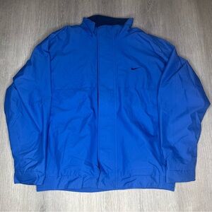 Nike Golf Blue Zip Up Windbreaker Jacket